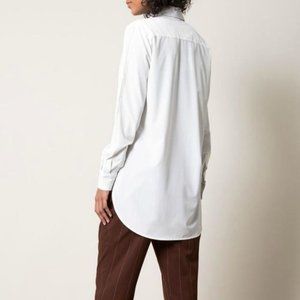 MPG Sport - go-getter vented dress shirt / tunic in off white